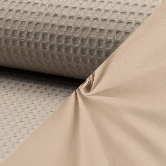 Stoff Beige Waffe/Beige Normal