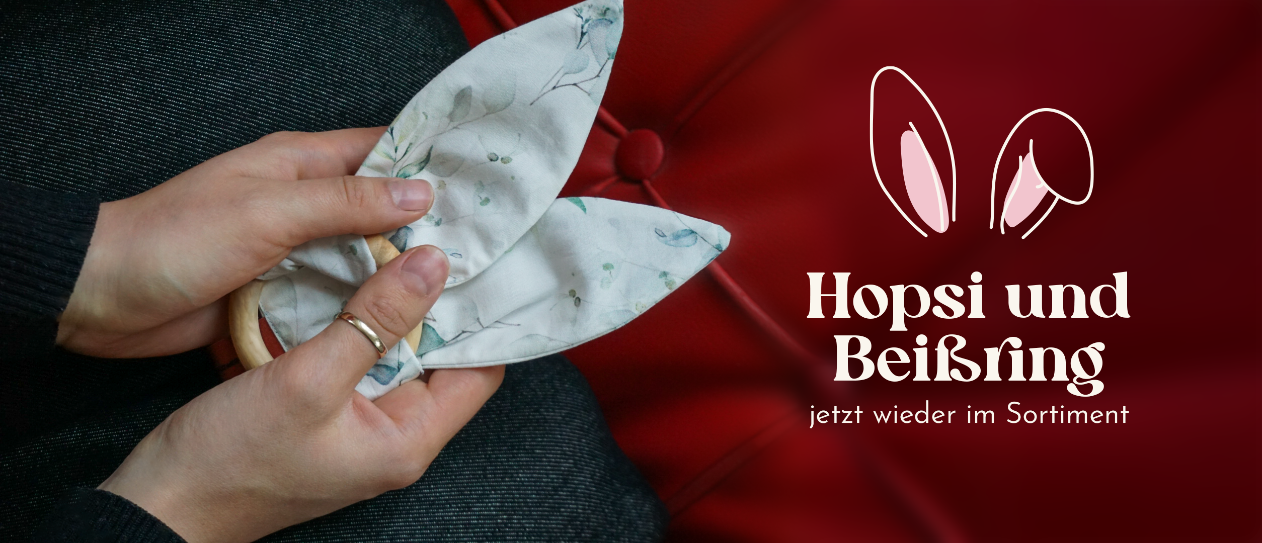 Nachhaltiges Babyspielzeug aus Zirbe & Baumwolle