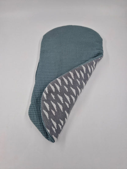 Babynest Einlage - Grün Waffel & Wolke - Kreativkopf