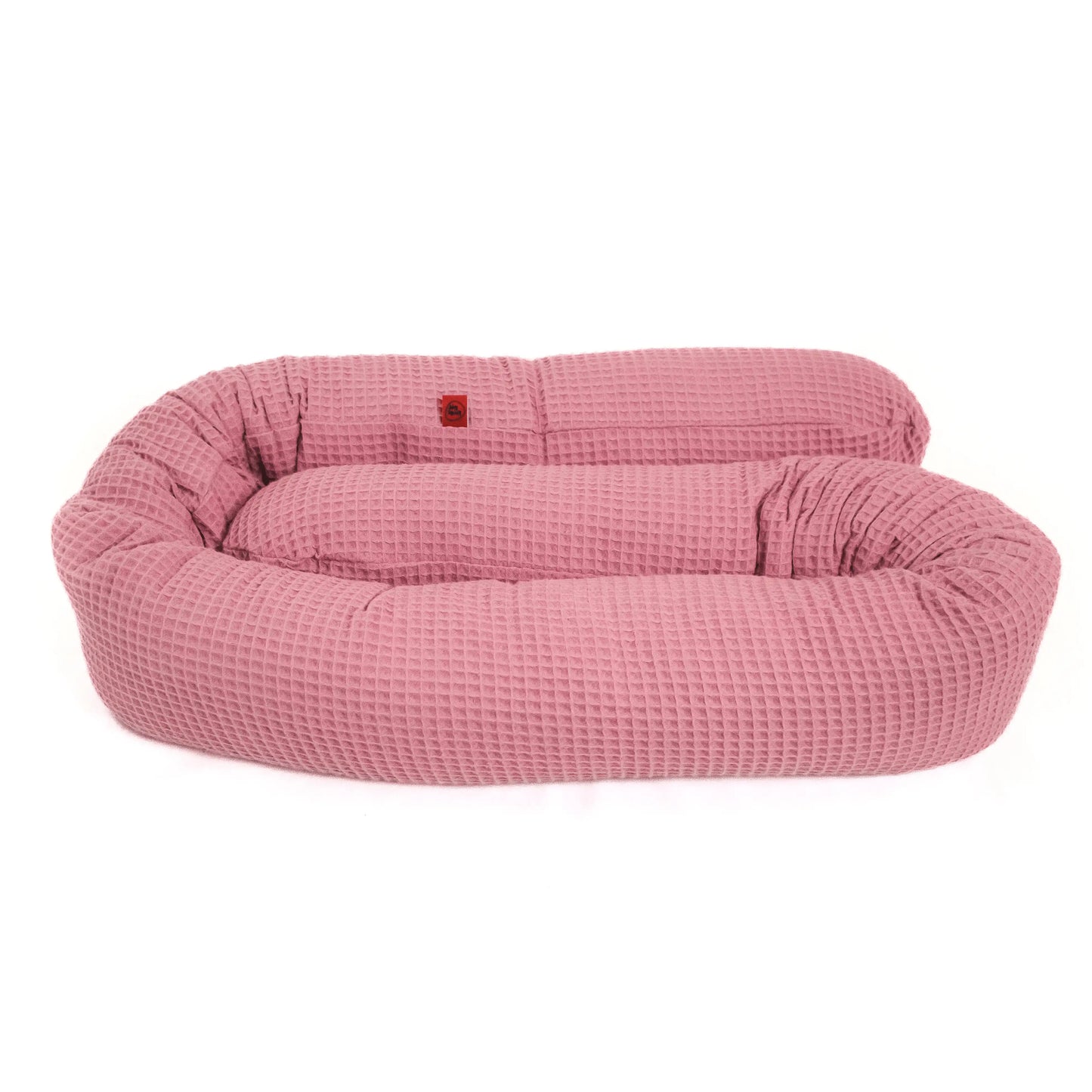 Bettschlange - Zirben Füllung - Rosa Waffel - Kreativkopf