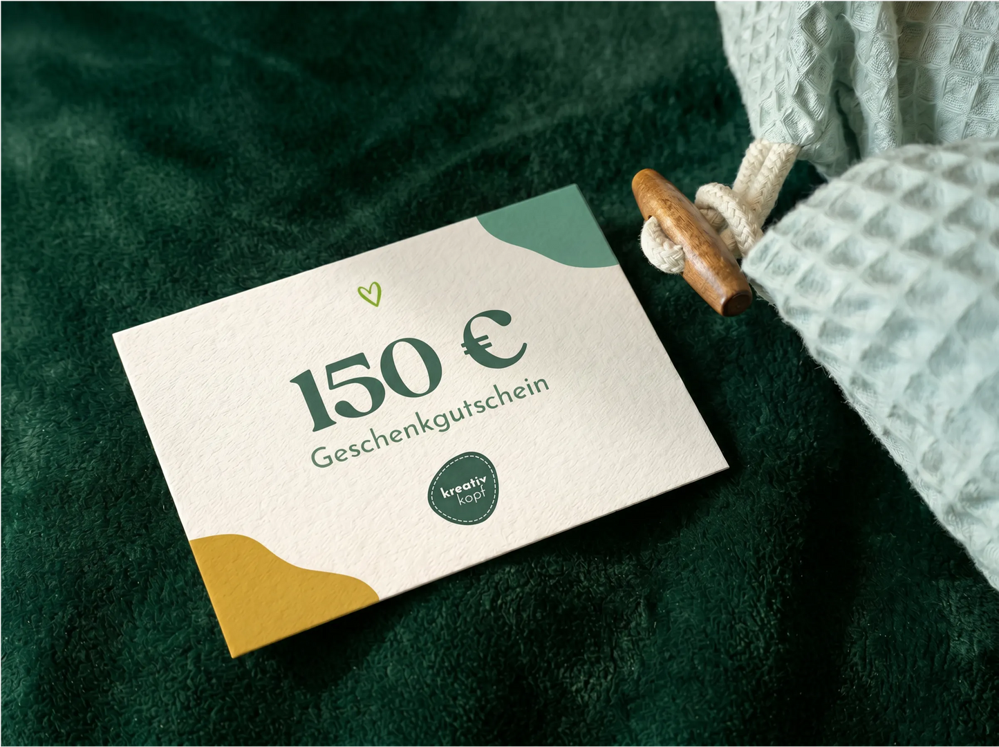 Geschenkgutschein - Kreativkopf - 150€