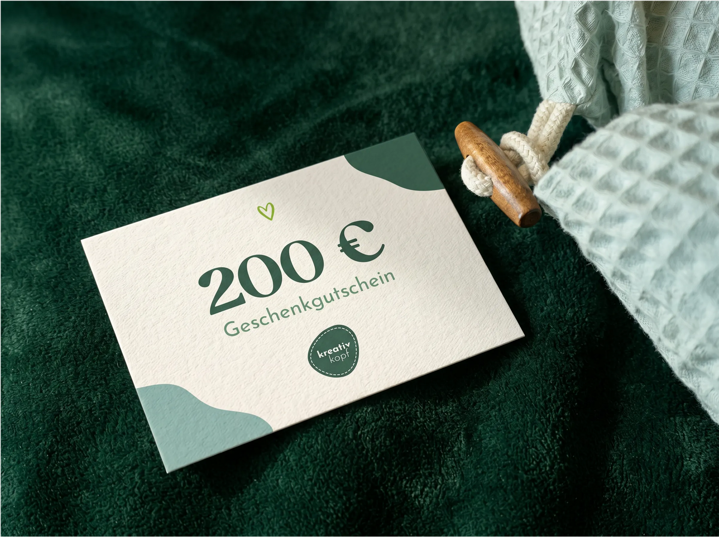 Geschenkgutschein - Kreativkopf - 200€