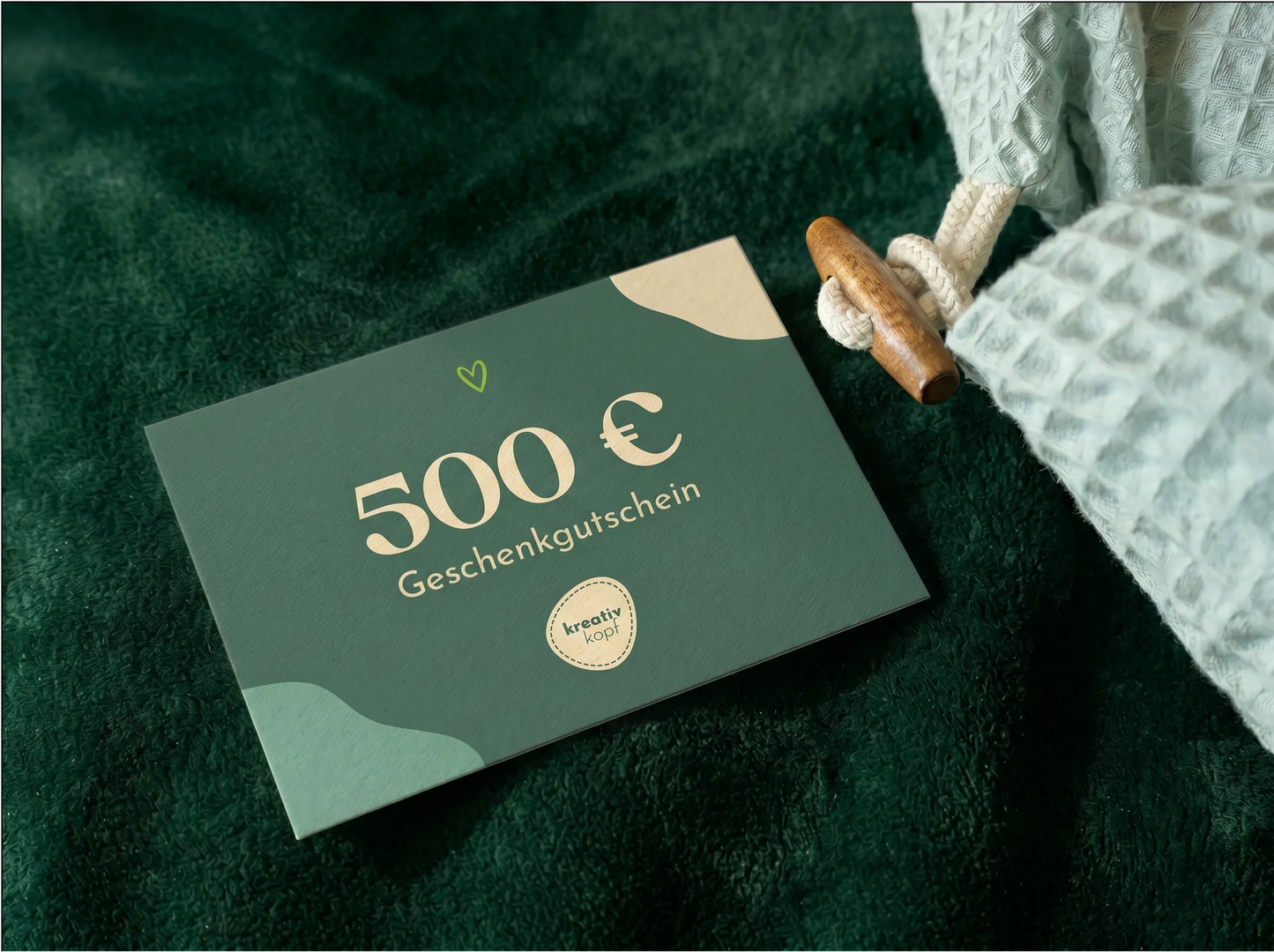 Geschenkgutschein - Kreativkopf - 500€