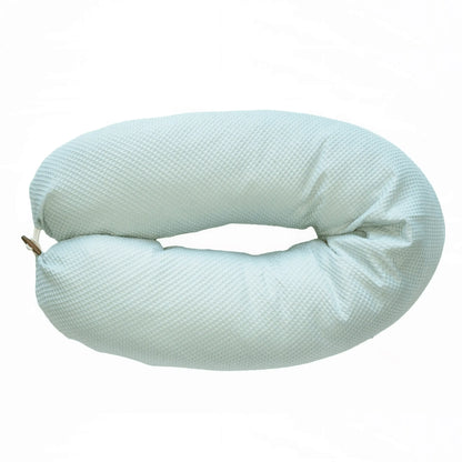 Stillkissen & Seitenschläferkissen - Zirbe & Wolle Füllung - Minze - Kreativkopf